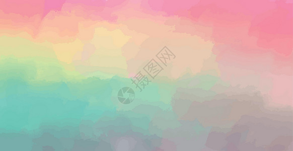 现实的多彩色壁画水颜色抽象背景矢量彩虹创造力横幅卡片墙纸插图绘画艺术紫色墨水背景图片
