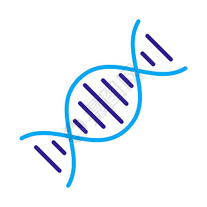 医药保健详情页Dna 矢量图标 医药保健标志插画