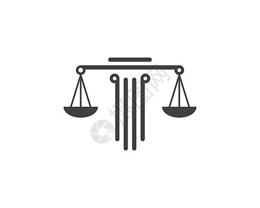 法律标志 vecto平衡公司创造力犯罪律师法庭柱子陪审团房子法官背景图片