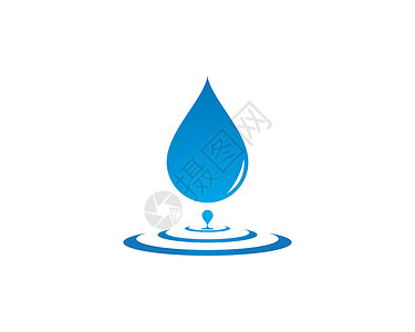 水滴标志模板活力插图自然生态创造力白色叶子液体商业公司背景图片