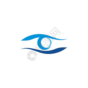 品牌标识公司眼部护理 vecto插图鸢尾花商业间谍身份镜片安全相机研究公司插画