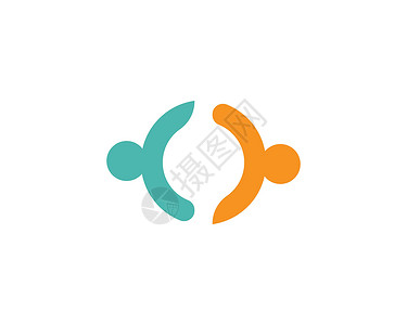 社区社区护理Logo模板社会联盟生活孩子们世界圆圈会议领导商业家庭背景图片