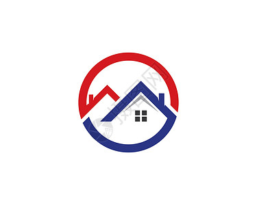 地产和建筑图设计徽标财产住宅房子住房销售城市金融办公室投资背景图片