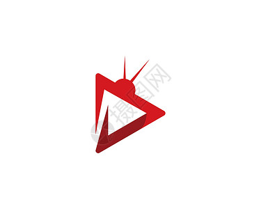 电视标志设计视频橙子徽章创造力展示播送白色标识监视器技术背景图片