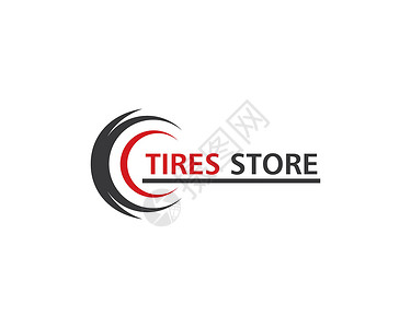胎监轮胎标志 vecto圆圈维修运动服务火焰车辆商业经销商橡皮插图设计图片