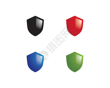 盾牌标志标志模板商业安全公司防御品牌技术插图警卫背景图片