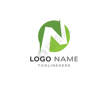 N 字母徽标业务字体品牌插图公司艺术网络办公室创造力速度金融背景图片