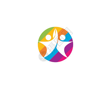 社区社区护理Logo模板星星会议公司商业生活联盟世界网络家庭孩子们背景图片