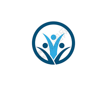 社区社区护理Logo模板联盟网络团体世界会议商业团队家庭领导合伙背景图片