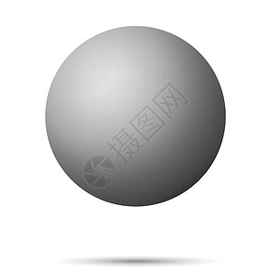 黑钛金玻璃黑球或珍贵珍珠 在白色背景上突出显示的光滑逼真的 ball3D 抽象矢量插图 带阴影的大金属泡泡按钮网络塑料球体圆圈反射艺术插画