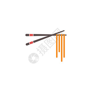 筷子图标面条图标标志设计模板 vecto餐厅美食筷子标识品牌食物拉面厨房盘子午餐插画