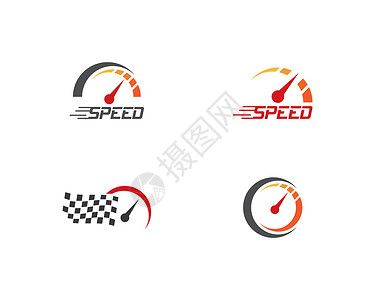 签到表模板更快的徽标模板车速服务速度技术商业计时器时间测量发动机跑步设计图片