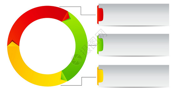 多彩时间轮矢量它制作图案的概念白色横幅图表绿色蓝色圆圈菜单拨号车轮商业背景图片