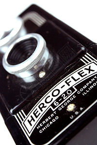 黑色和白色的HERco-Flex 6-20摄像头高清图片