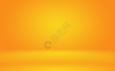 摘要橙色背景布局设计 工作室 roomweb 模板 具有平滑圆渐变颜色的业务报告房间商业横幅金子插图小册子海报奢华网站框架背景图片