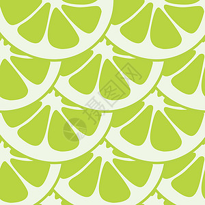 石灰无缝纹理矢量 印刷设计的绿色石灰图案 夏季热带叶矢量插图设计柠檬卡通片叶子橙子水果打印食物黄色背景图片