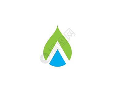 水滴标志模板商业液体社会营销一封信设计师叶子生态标识社区背景图片