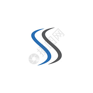 serif衬线S字母日志创造力海浪网络办公室衬线体金融酒店商业品牌字体设计图片