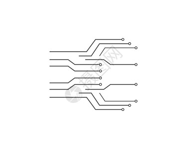 电路技术插图 vecto硬件数据电脑阳离子母板网络圆圈公司纬度互联网设计图片