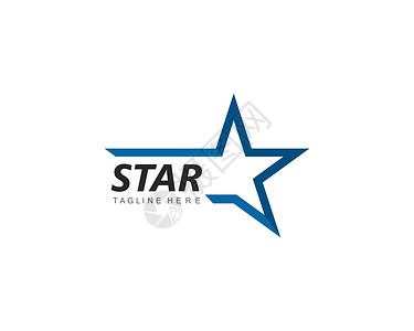 超大号星标志模板矢量图标它制作图案星星公司插图领导者身份射线速度字母商业团队设计图片