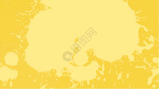 黄色画纹理背景和 web 横幅设计的黄色水彩背景创造力墨水插图刷子绘画墙纸小册子晴天天气日光插画