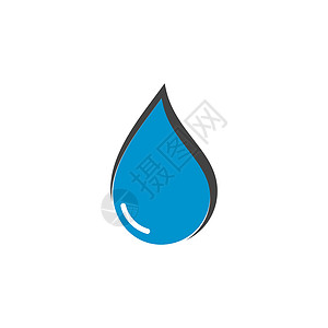 水滴logo水滴 Logo 模板矢量图标它制作图案雨滴公司洗澡插图液体食物管道海浪水池商业插画