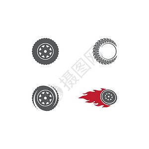 火焰车素材轮胎图标志 vecto驾驶车轮经销商店铺运动服务圆圈车辆汽车火焰设计图片