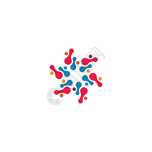 工益细菌益生菌图标 vecto风险微生物学细菌生物学防御感染营养徽章药品流感插画