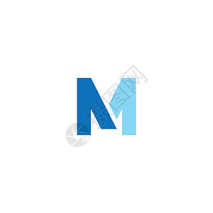 M 字母徽标模板营销品牌商业插图公司字体网络身份标签背景图片