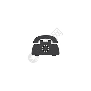 呼叫者电话图标服务收藏网络黑色呼叫客户手机按钮拨号讲话插画