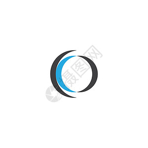 循环日志轨道网络圆圈工作室社区商业戒指蓝色技术圆形背景图片