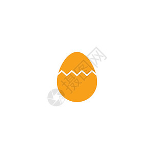 复活节菜单鸡蛋图 vecto午餐厨房油炸食物早餐动物标识标签产品营养插画