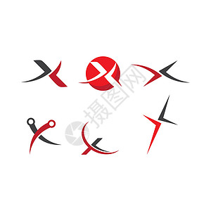 格林威治标准时间字母 X 时间标准运动营销品牌字体标志竞赛白色红色推广公司插画