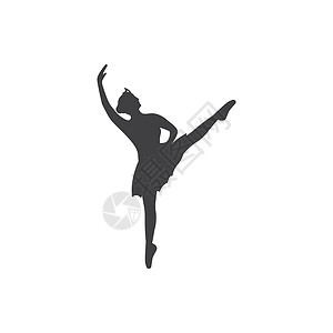 时尚芭莎芭芭舞舞蹈员瑜伽优美女孩运动芭蕾舞舞蹈裙子艺术姿势展示设计图片