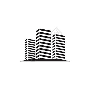 建筑成功建筑徽标矢量图标它制作图案公寓房子推广建筑物生长技术建筑学公司建筑师商业插画