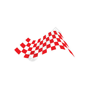 F1赛旗赛旗图标简单设计赛旗日志发动机胜利竞赛商业技术摩托运动速度赛车插图插画