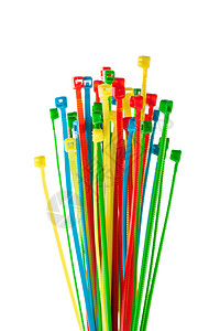 塑料电缆带工具电气金属蓝色黄色工作尼龙工业黑色活力背景图片