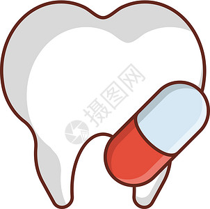 药丸解剖学绷带直升机注射器乐器原子网络轮椅显微镜插图背景图片