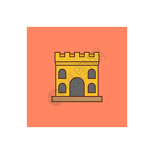 城堡历史建筑学国王王国插图地标堡垒标识旅游皇家背景图片