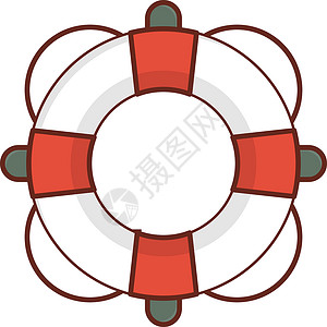 救生卫浮标救援警卫安全圆圈情况救生圈戒指插图生存背景图片