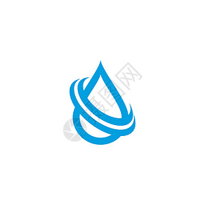 水滴logo水滴 Logo 模板矢量图标它制作图案过滤商业蓝色插图液体海浪纯化洗澡雨滴海洋插画
