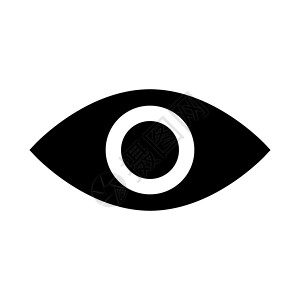 睫毛图标眼睛图标符号图标简单设计光学白色曲线镜片插图商业睫毛圆圈男性黑色设计图片