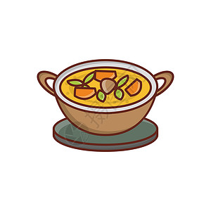 烹饪文化食物插图蔬菜沙拉食谱菜单小吃餐厅盘子背景图片
