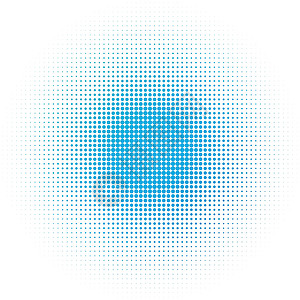 蓝色圆点蓝色抽象矢量圆圆点或点设计纹理 矢量图插画