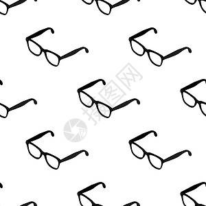 眼镜宣传单眼镜 3D 等距无缝时尚产品概念海报和社交横幅帖子设计插图隔离在白色背景与复制1设计图片