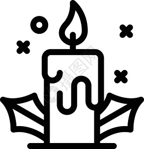 蜡烛生日新年照明精神火焰纪念馆甜点派对烧伤烛光背景图片