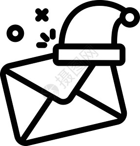 邀请函邮件新年邮政商业地址插图体积蓝色营销信封背景图片