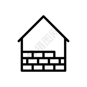 砖工人中风房子建设者水泥财产职业工具工作背景图片