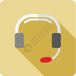 呼叫中心图标 支持签名讲话顾客服务电子商务耳机热线操作员电话代理人助手背景图片