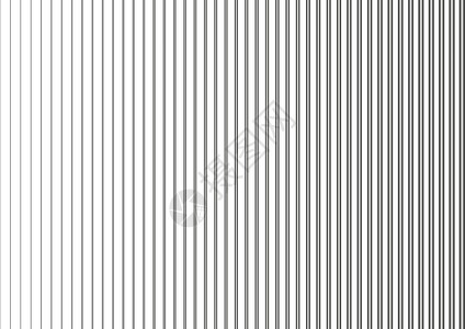 白色条纹背景垂直线线性半色调 带有垂直条纹的图案 矢量图白色内衬打印黑色艺术插图灰阶屏幕水平几何插画